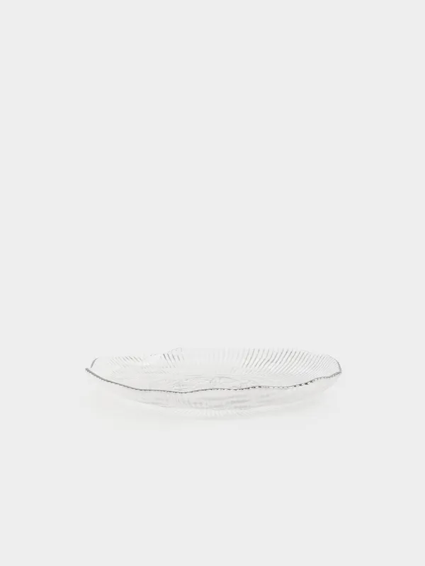Тарелка обеденная, 27 см, с серебристым кантом, Argos silver, image-2
