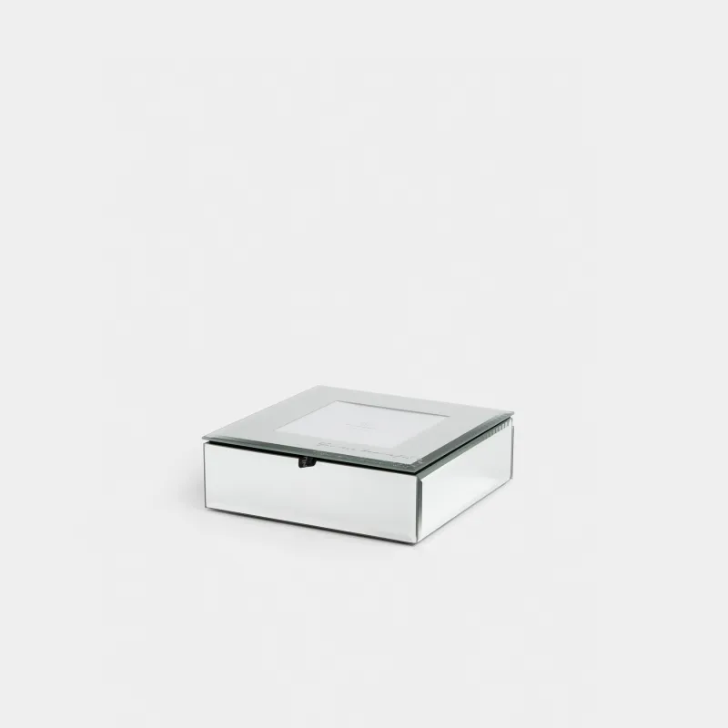 Шкатулка для украшений, стекло, Glossy