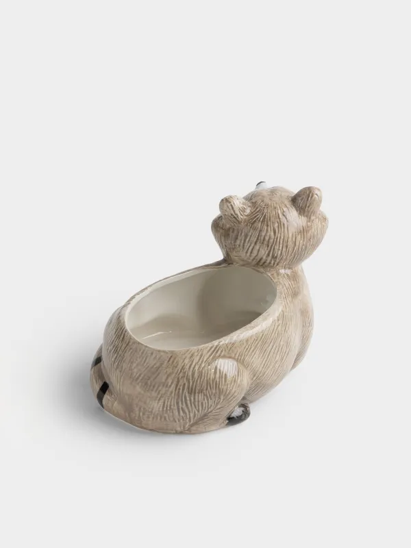 Конфетница, 20х14 см, 820 мл, керамика D, Енот, Raccoon, image-3