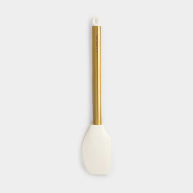 Қалақ, 33 см, болат/силикон, сүт түстес, Bello gold