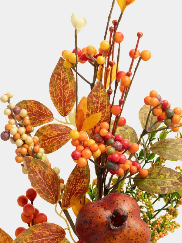 Сәндік бұтақ, 91 см, пенопласт/полиэстер, Күзгі егін, Forest symphony decor, image-3
