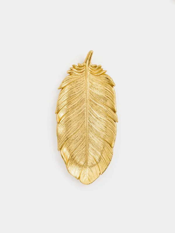 Блюдо декоративное, 25х11 см, Перо, Feather, image-3