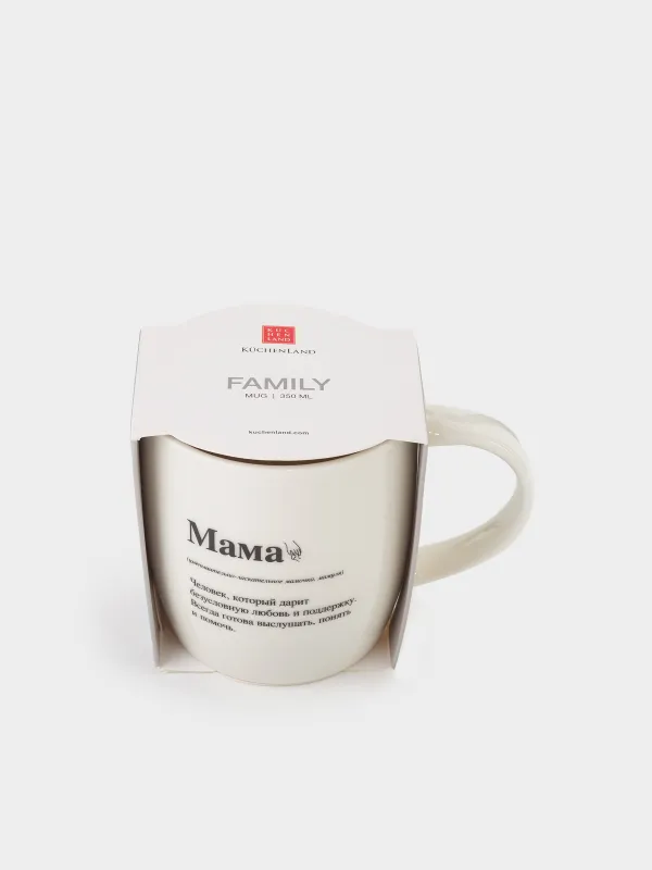Кружка, 350 мл, Мама, Family, image-5