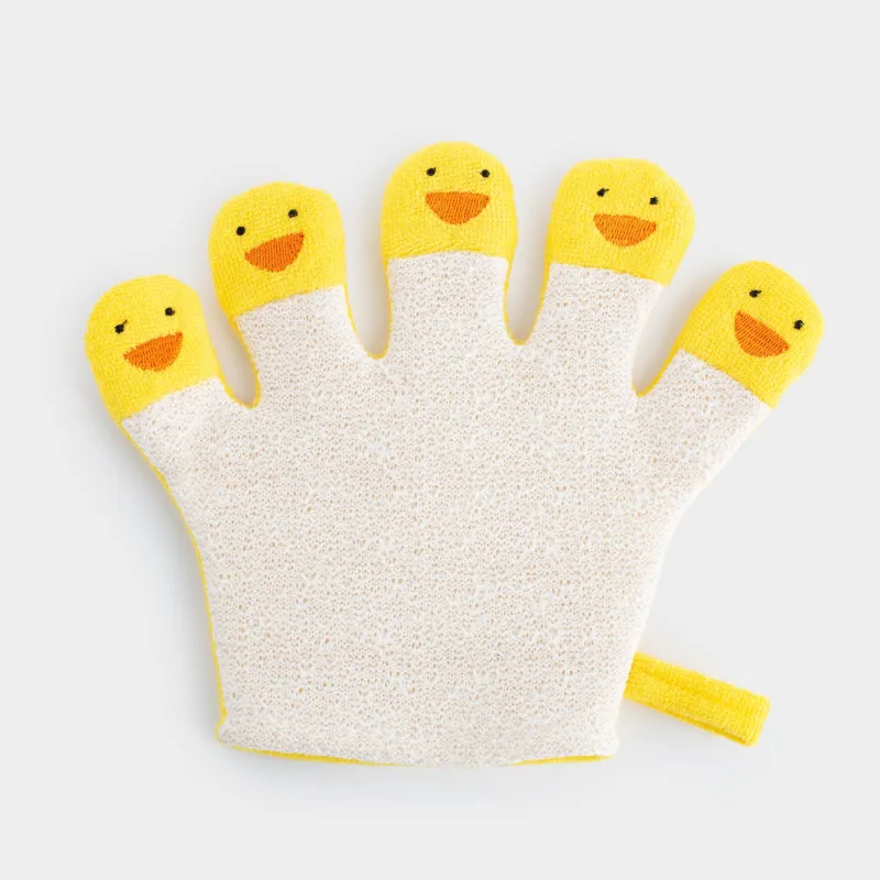Мочалка-варежка для тела, Утки, Duck yellow, image-0