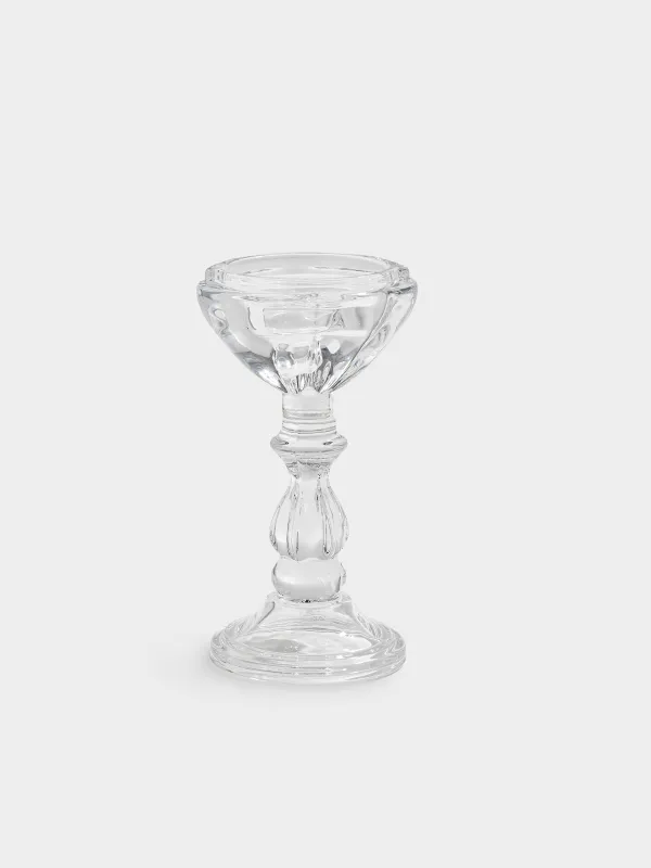 Подсвечник, 20 см, для тонкой свечи, Clear, image-0