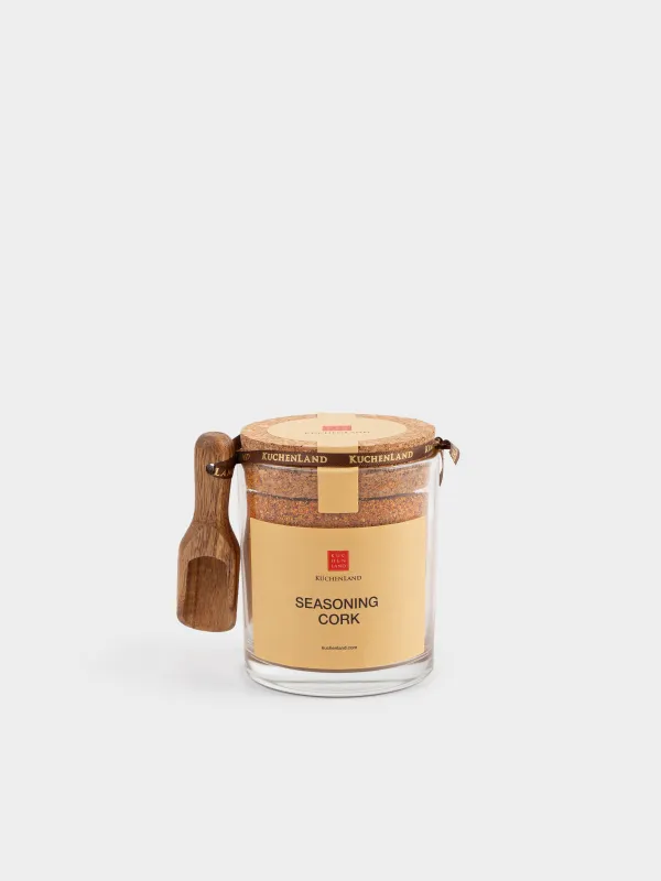 Емкость для специй, 12 см, с наполнением, Чеснок травы, Seasoning cork, image-0