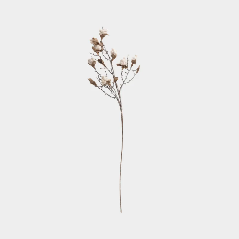 Ветка декоративная, 97 см, бумага/полиэстер, Хлопок, Flower garden