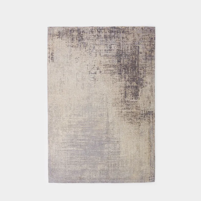 Кілем, 150х210 см, бежевый-сұр, мақта, Traces