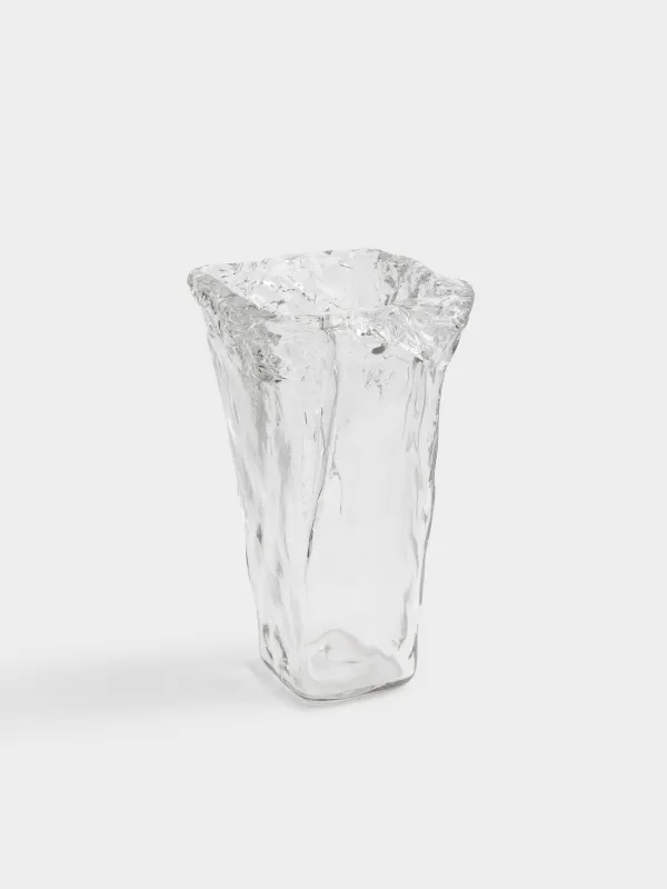 Гүл вазасы, 30 см, шыны, Frozen surge, image-1