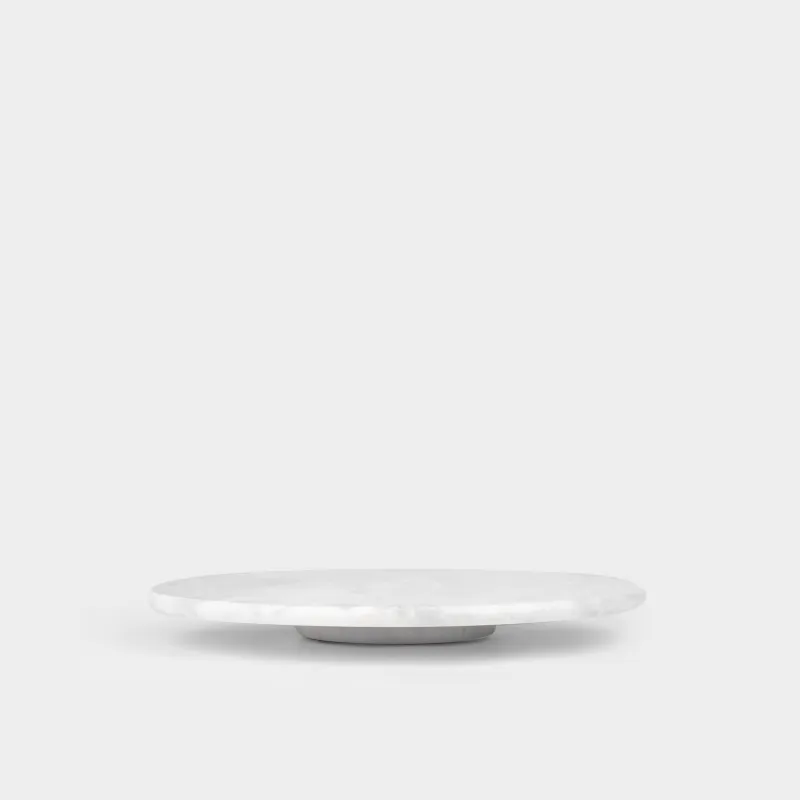 Блюдо сервировочное, 30 см, вращающееся, Marble