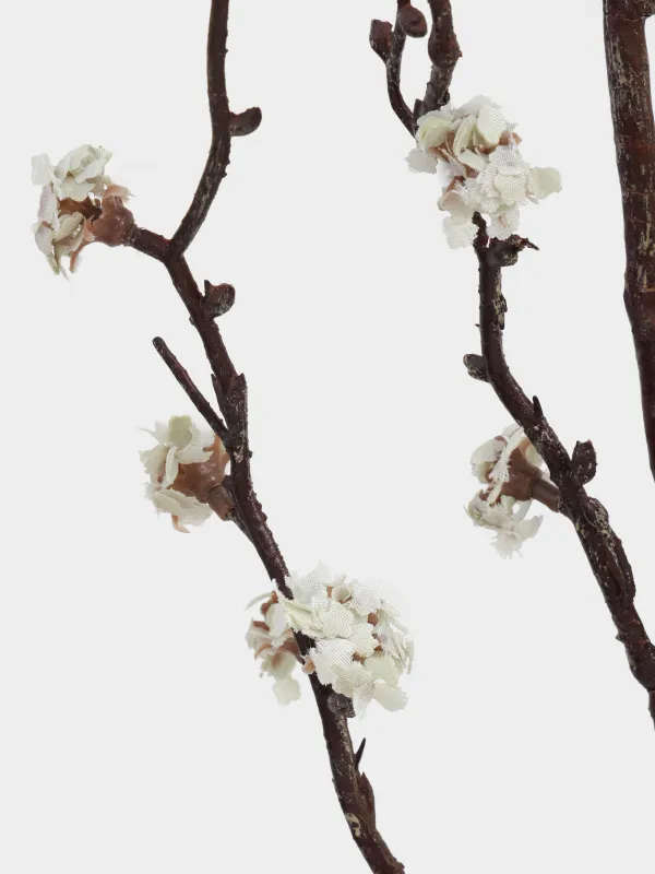 Ветка декоративная, 1,1 м, Цветы сливы, Flower garden, image-2