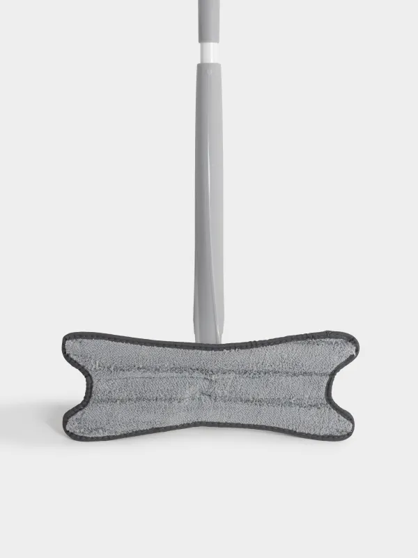 Сүрткіш, сығуымен, пішінді, ақ және сұр, Mop, image-2