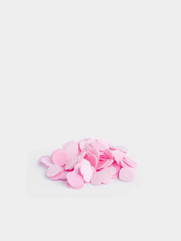 Сабын-конфетти, 2 см, 80 дана, қызғылт, Құлпынай, Жүрек, Confetti, image-2