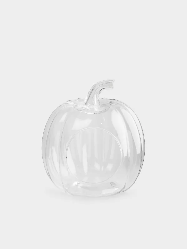 Кәмпит ыдысы, 23х26 см, шыны, Асқабақ, Clear, image-0