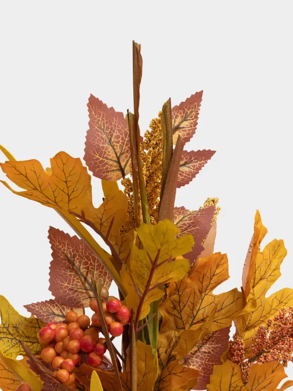 Сәндік бұтақ, 55 см, EVA/полиэстер, Күзгі әуен, Forest symphony decor, image-3