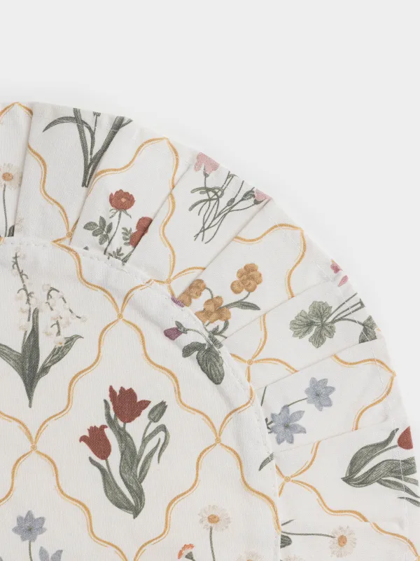 Салфетка под приборы, молочная, Cotton print, image-1