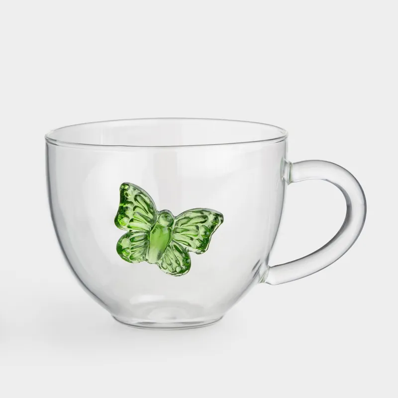 Саптыаяқ, 300 мл, шыны Б, Көбелек, Butterfly