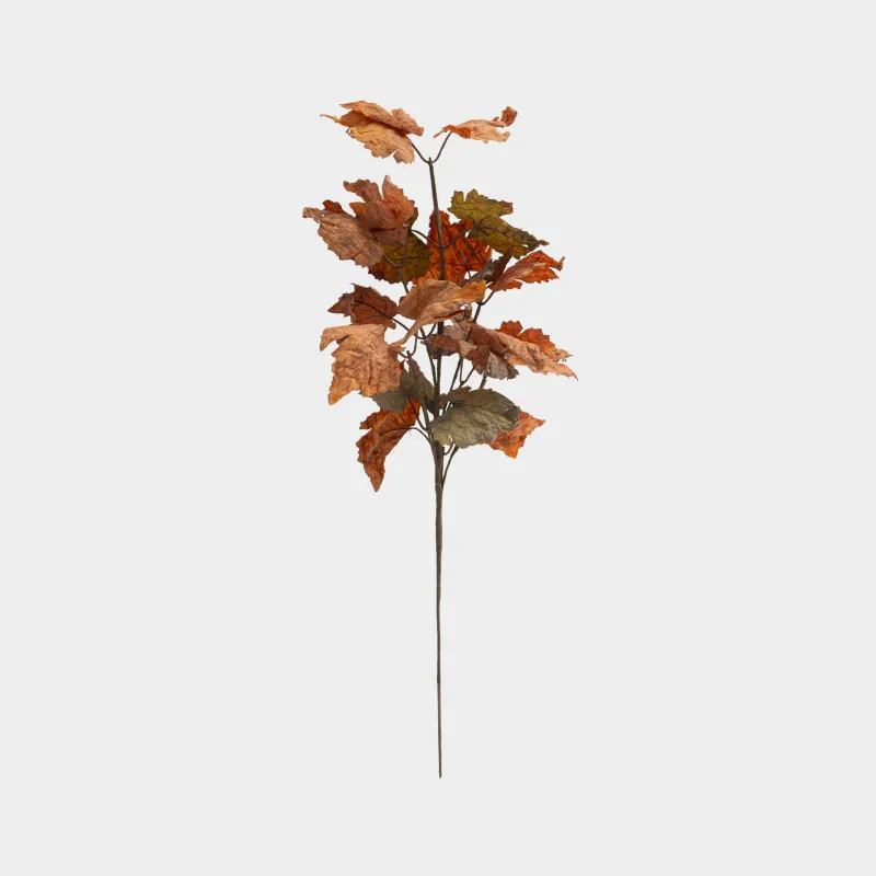 Ветка декоративная, 57 см, Кленовые листья, Forest symphony decor