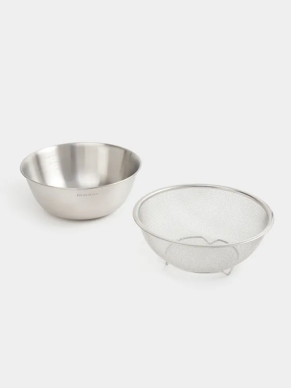 Набор из миски и дуршлага, 22 см, Classic, image-3