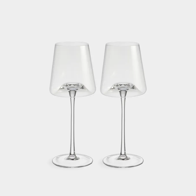Ақ шарап бокалы, 320 мл, 2 дана, шыны, Savelli