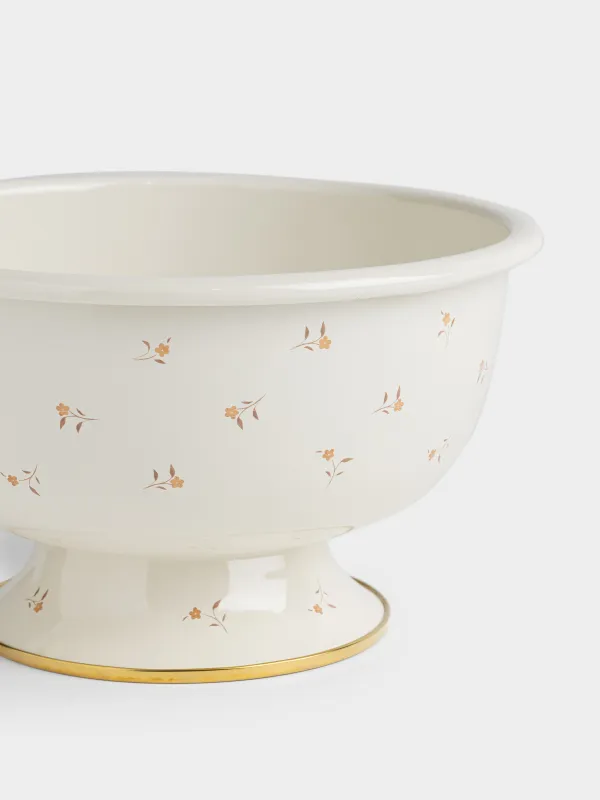 Миска, 1,1 л, Цветы, Enamel florets, image-1