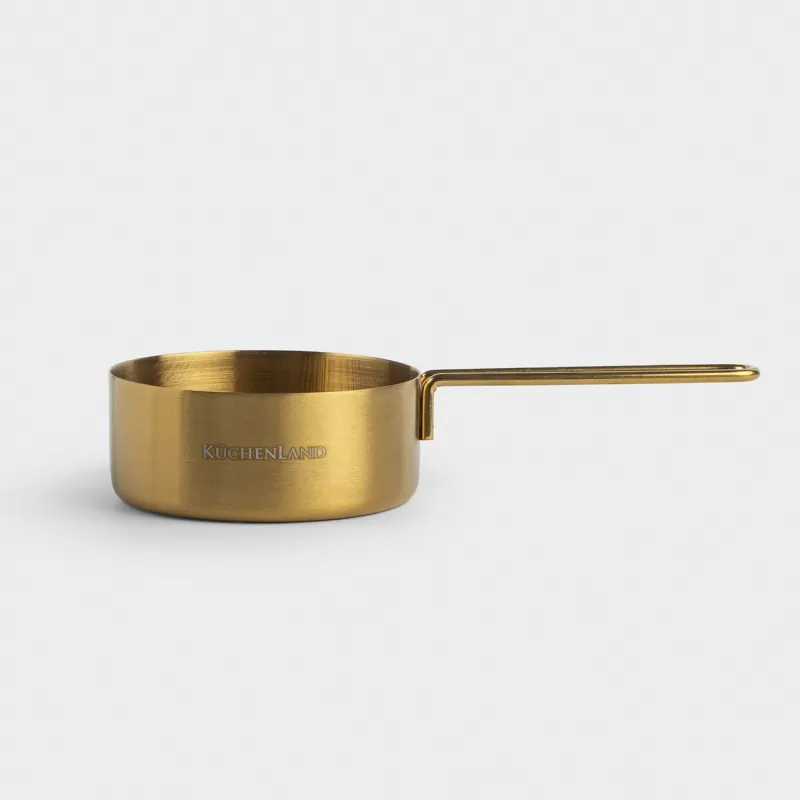 Өлшеуіш қасық, 100 мл, болат, алтын, Device gold