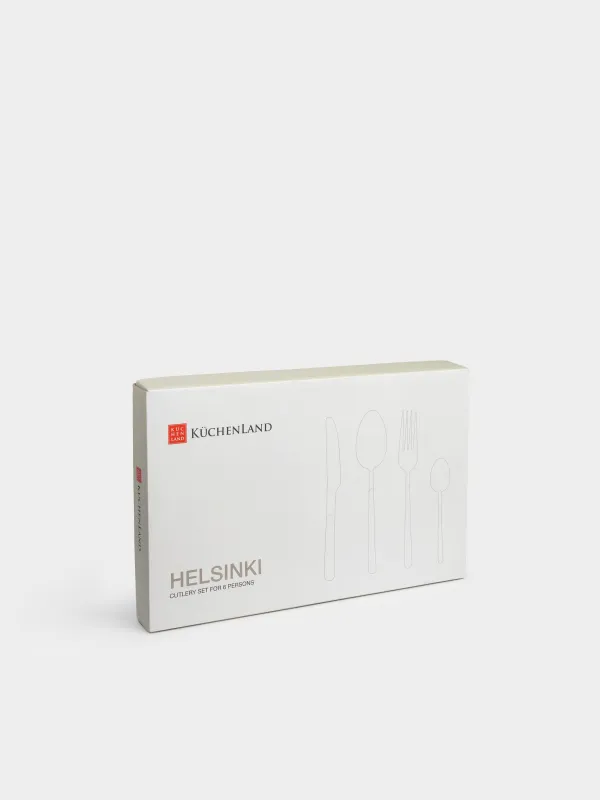 Столовые приборы, 6 перс, 24 пр, сталь, Helsinki, image-9