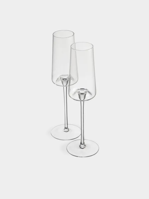 Шампан бокалы, 230 мл, 2 дана, шыны, Savelli, image-2