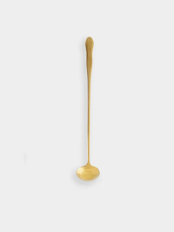 Ложка для специй, 24 см, сталь, золотистая, Classic gold, image-2