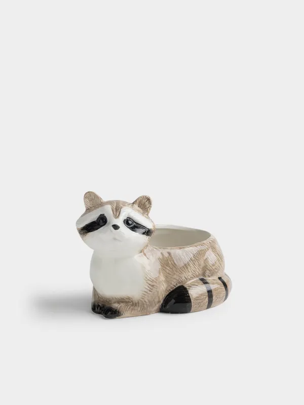 Конфетница, 20х14 см, 820 мл, керамика D, Енот, Raccoon, image-0