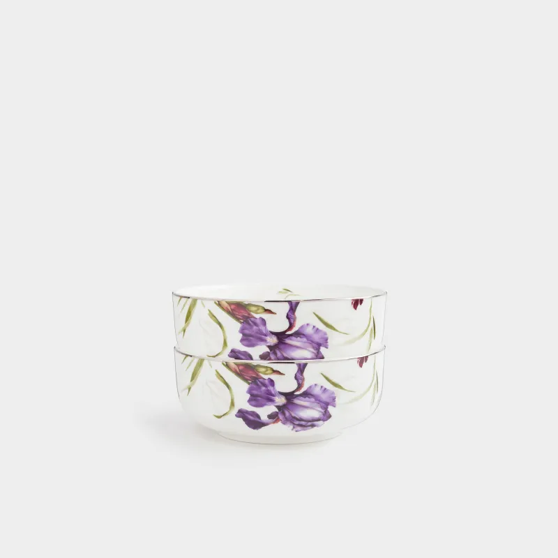 Салатник, 15x6 см, 2 шт, Ирис, Antarctica Flowers
