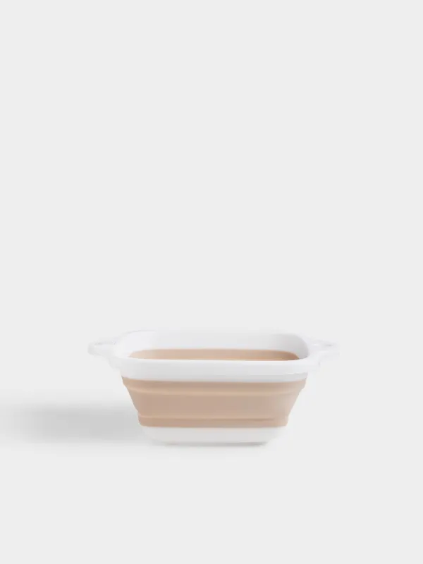 Дуршлаг, бежевый, Foldaway, image-0