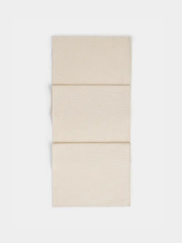 Дорожка настольная, 40х160 см, из хлопока, Рогожка, Gunny lurex, image-0