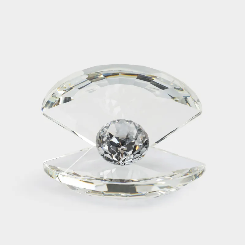 Мүсінше, 10 см, хрусталь шыны, Теңіз қабыршағы, Lux crystal
