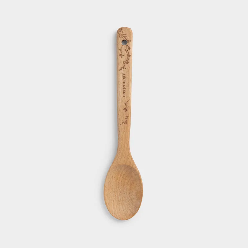 Сервиздік қасық, 31 см, ағаш, Бұтақтар, Wood kitchen