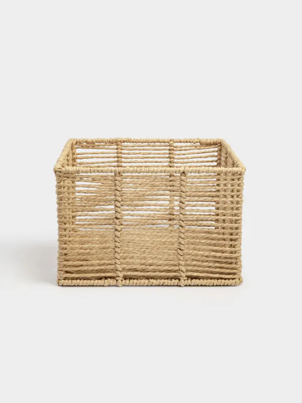 Корзина для хранения, 25х25х16 см, Braided, image-0