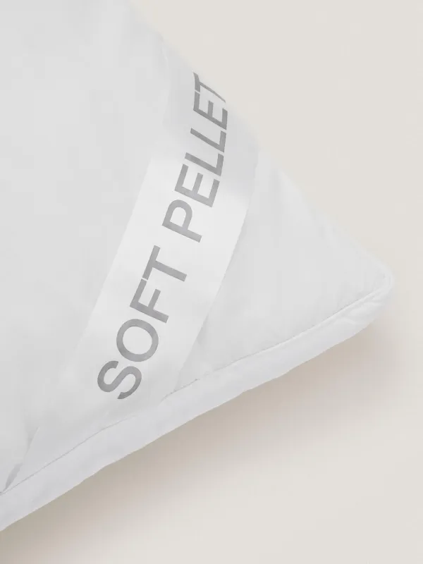 Жастық, 50х70 см, үш камералы, мақта/холофайбер/латекс, Soft pellet, image-1