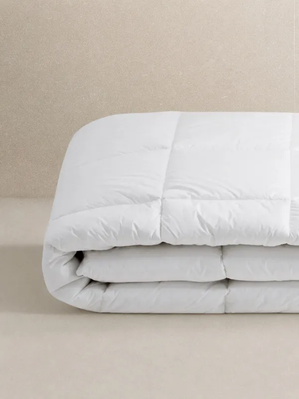 Көрпе, 200х220 см, мақта/микрофибра, ақ, күміс жиектері бар, Soft cotton, image-0