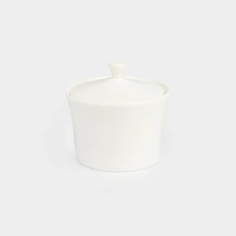 Қант ыдысы, 10 см, 230 мл, Фарфор F, ақ, Ideal white