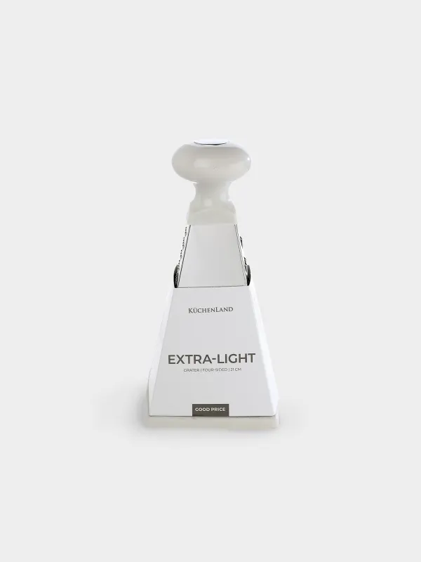 Үккіш, 21 см, тетраэдрлік, болат/пластик, сарғылт, Extra-light, image-2