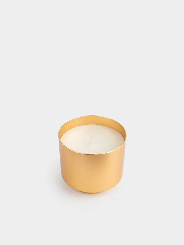 Свеча ароматическая, 8х7 см, в подсвечнике, Black Opium, Galore candle, image-1