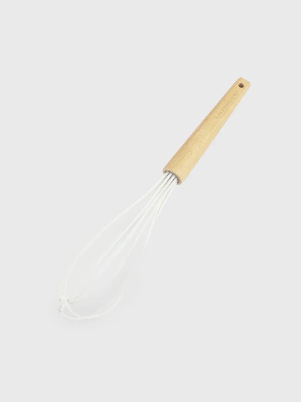 Шайқағыш, 29 см, силикон/ағаш, сарғылт, Provence, image-1