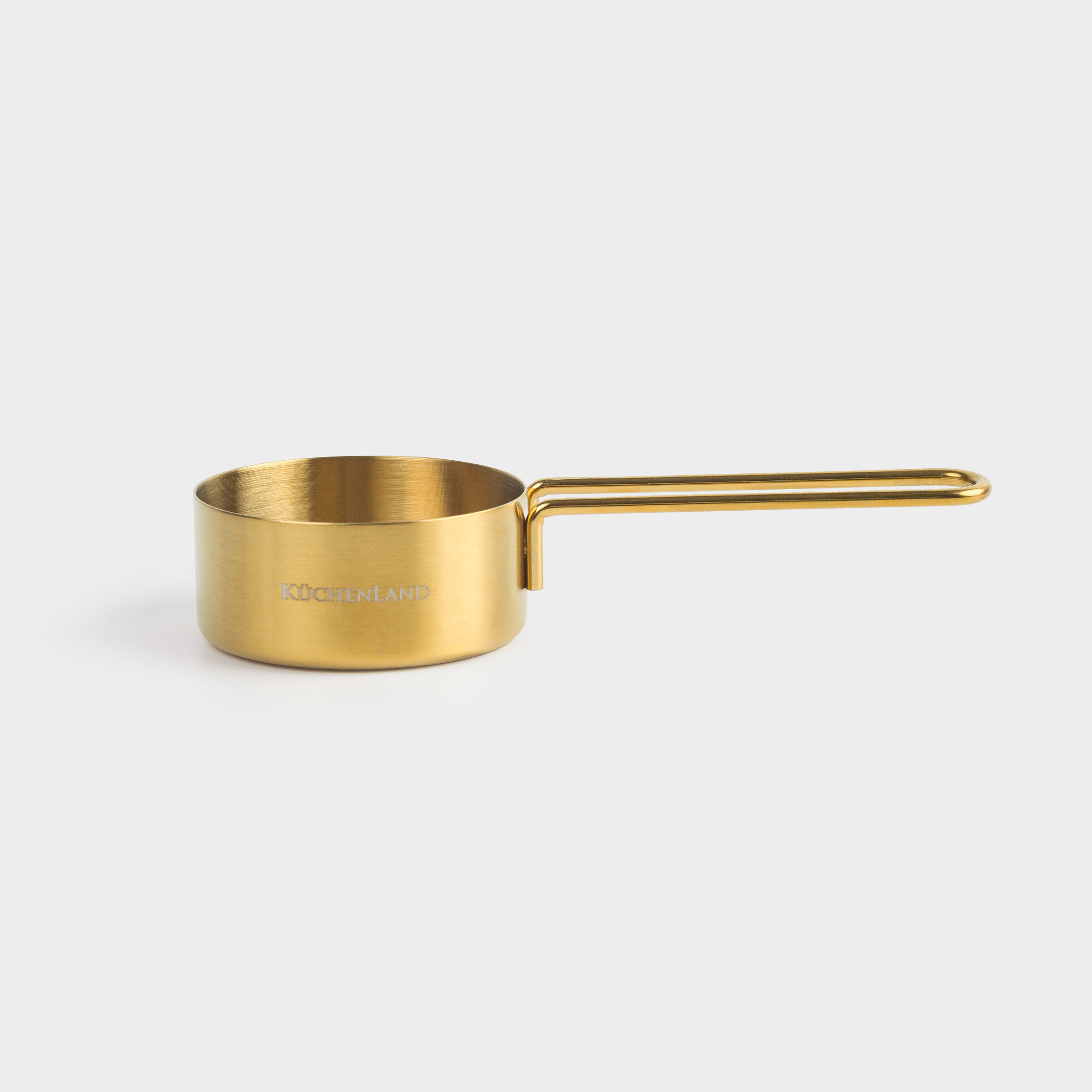 Өлшеуіш қасық, 50 мл, болат, алтын, Device gold, image-0