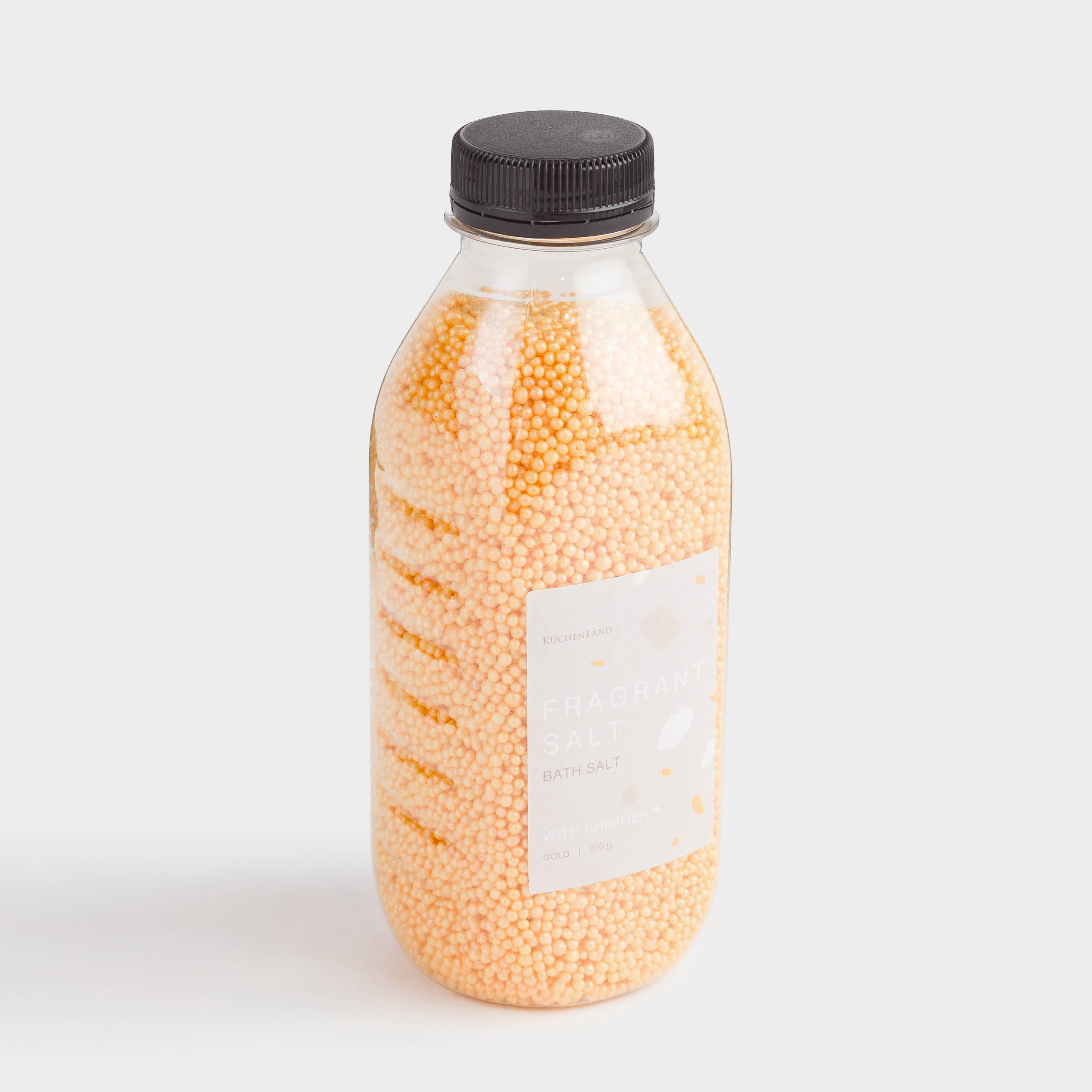 Жемчуг для ванны, 350 гр, золотистый, Апельсин, Fragrant salt, image-1