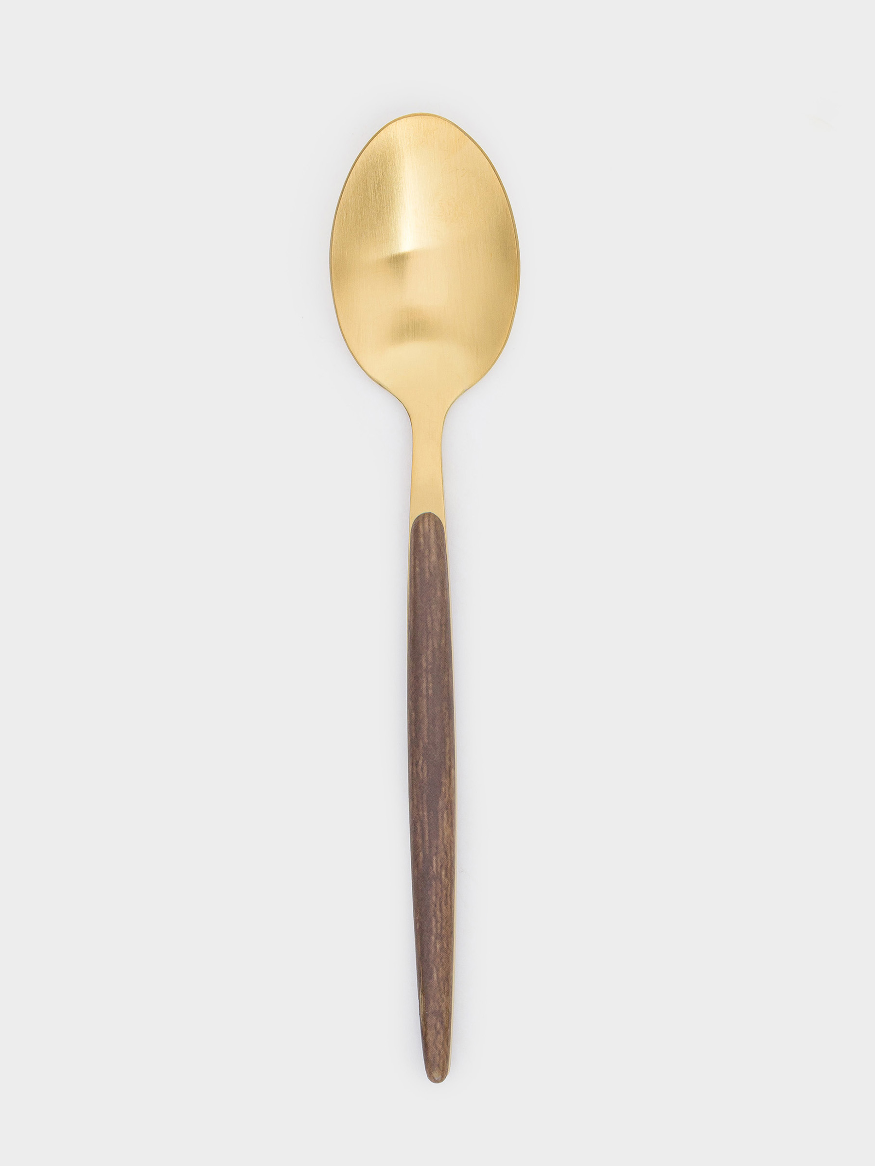 Ложка чайная, 2 шт, сталь/пластик, золотисто-коричневая, матовая, Oslo gold, image-5