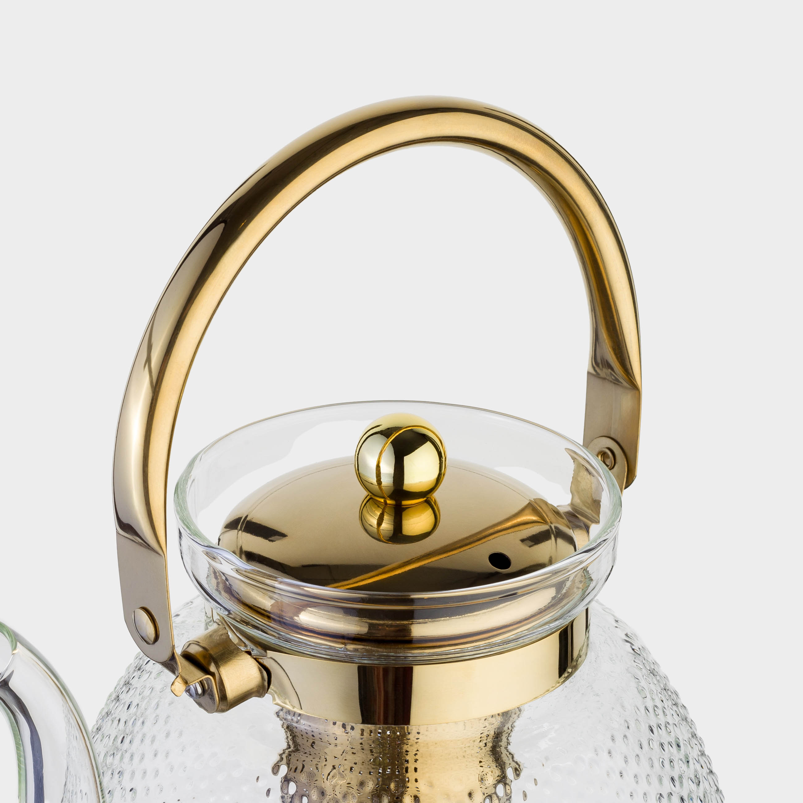 Шайнек, 1,3 л, шыны Б/болат, алтын, Classic gold, image-1