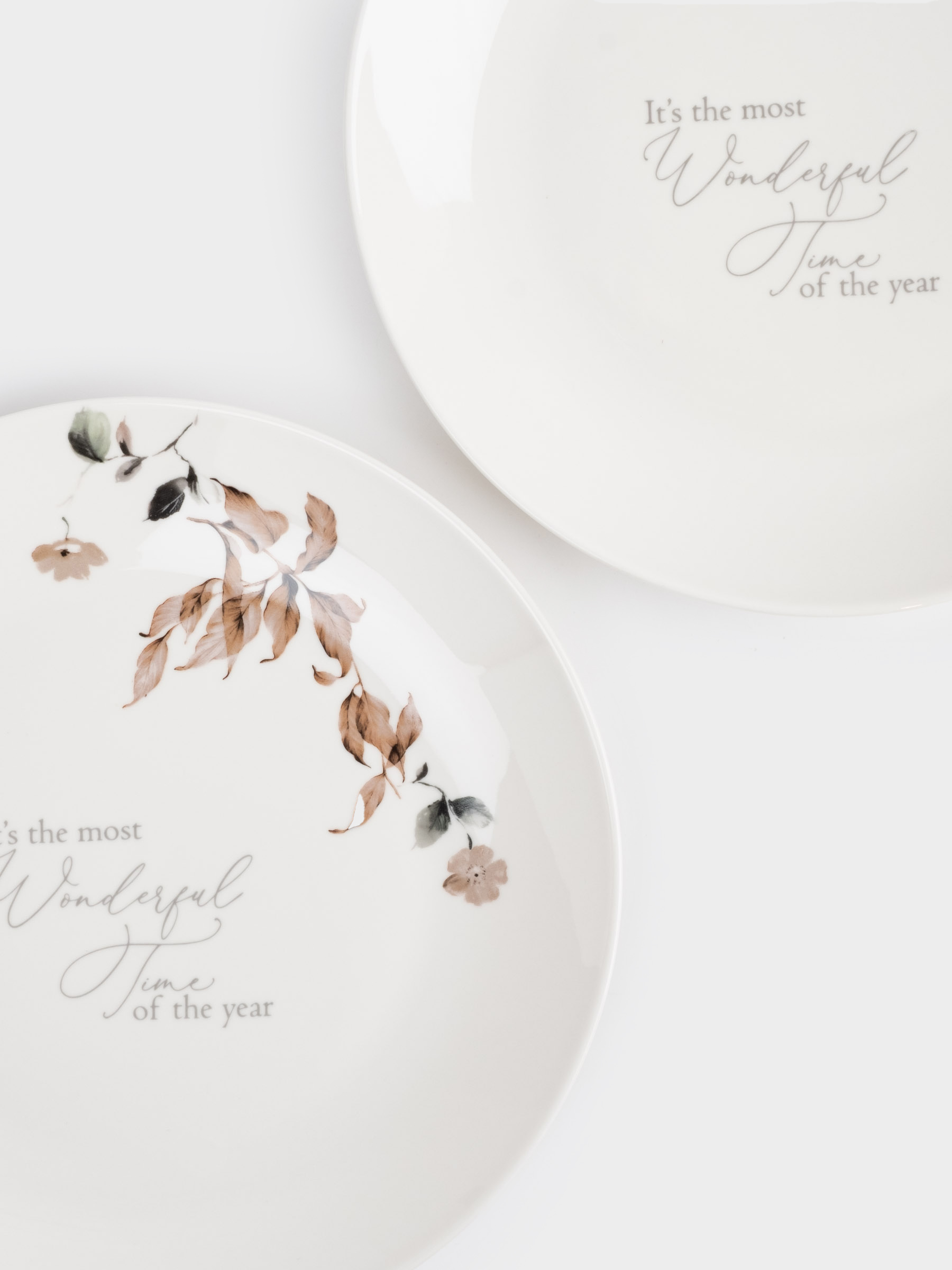 Тарелка закусочная, 20 см, 2 шт, фарфор N, Осенние цветы, Refined floral, image-5