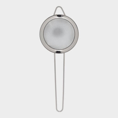 Сито, 8 см, с ручкой, сталь, темно-серое, Titanium ,image-0