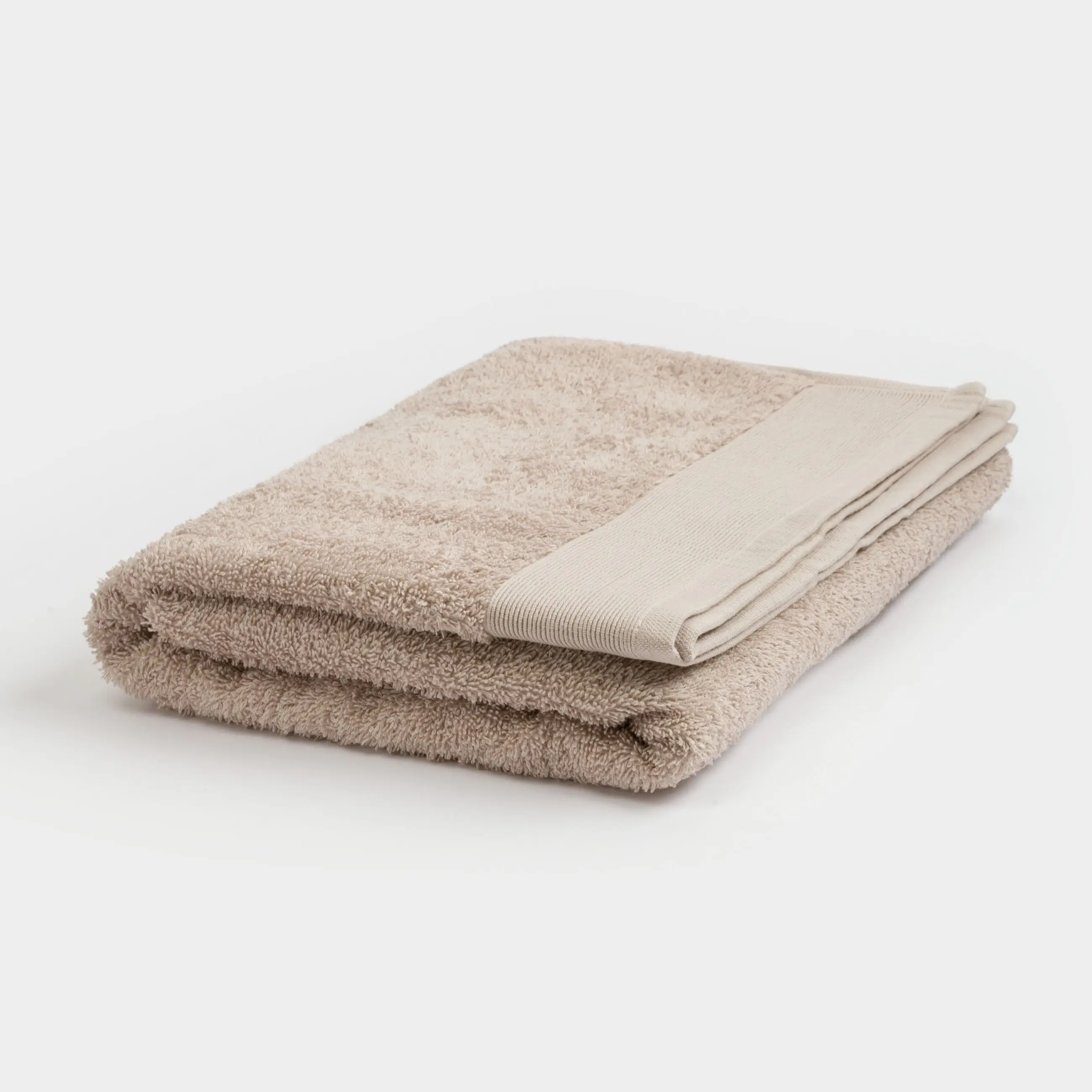 Полотенце, 70х140 см, хлопок, бежевое, Vari cotton