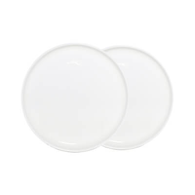 Тарелка десертная, 20 см, 2 шт, фарфор F, белая, Ideal white ,image-0